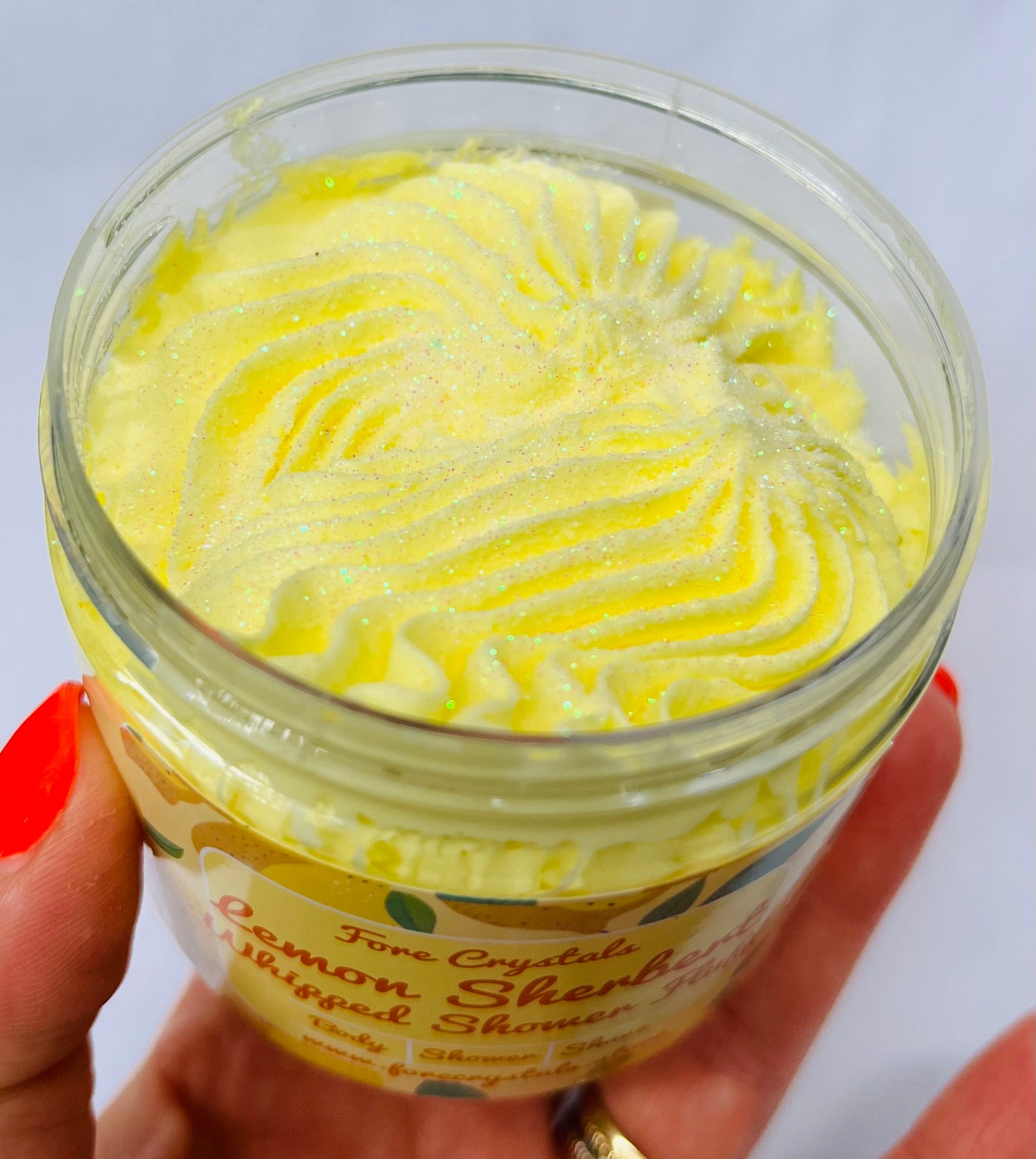 Lemon Sherbert Whipped Fluff Soap